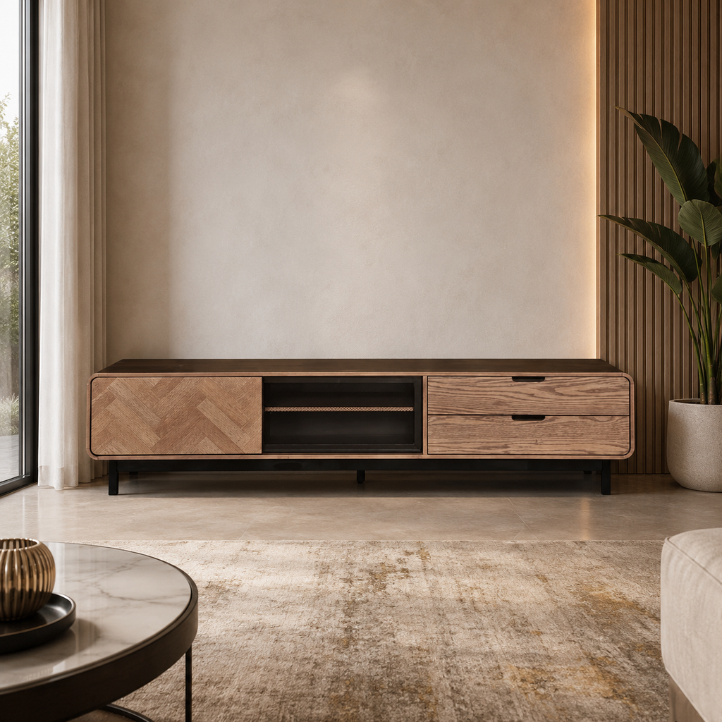Nordica TV Cabinet by Wood Haven