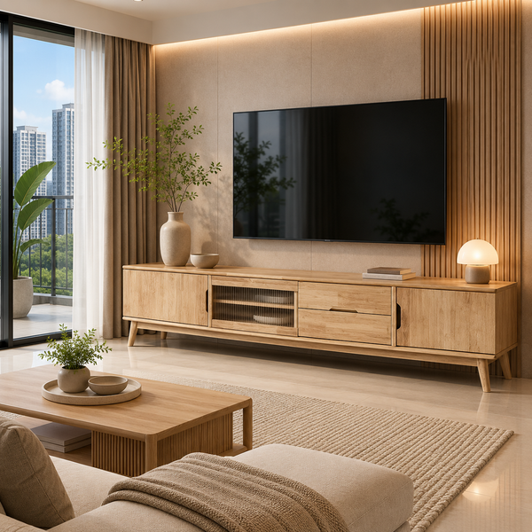 Nordica TV Cabinet by Wood Haven