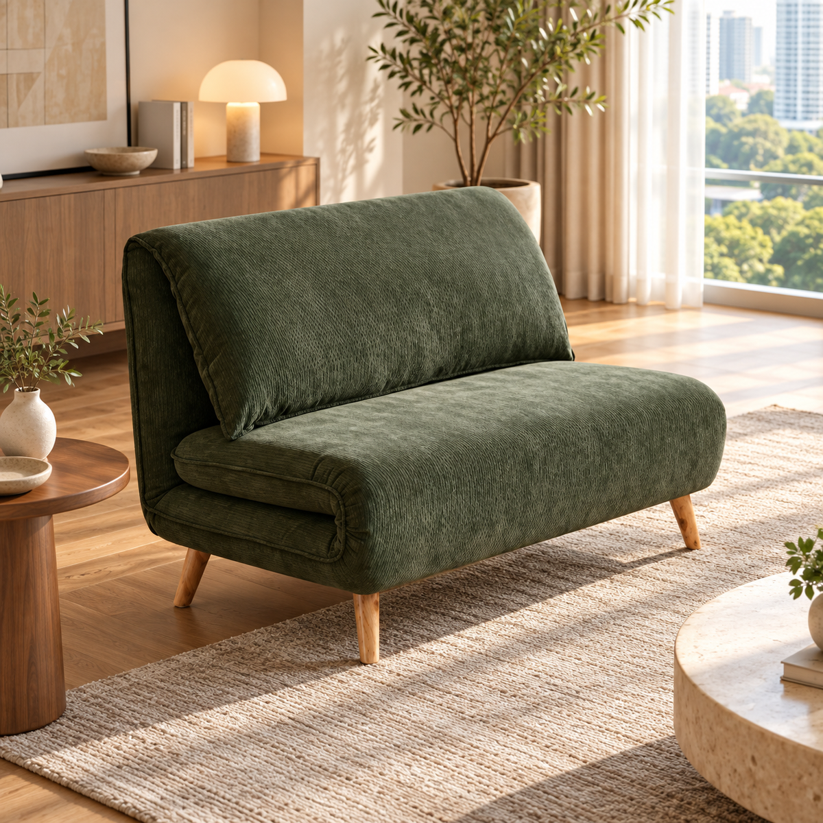Kirkbride Fold-Out Sofa Bed