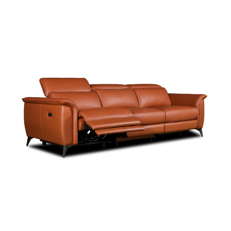 Leather Recliner Sofa