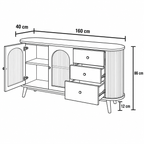 Aurelia Console by Wood Haven