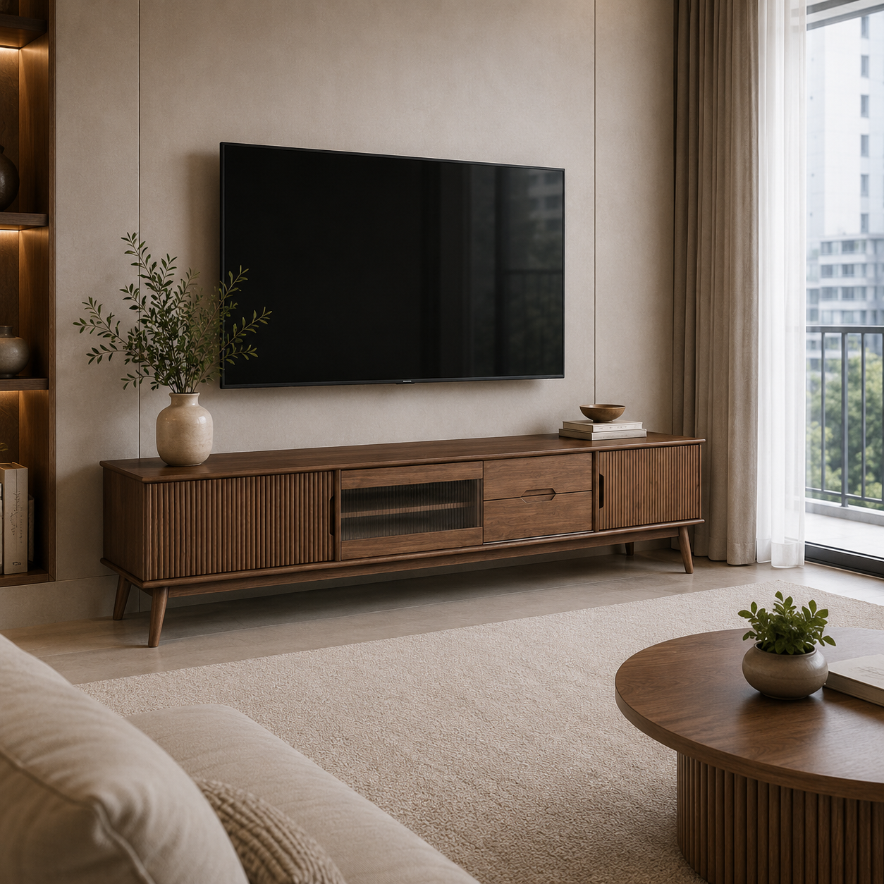 Arlo TV Cabinet by Wood Haven