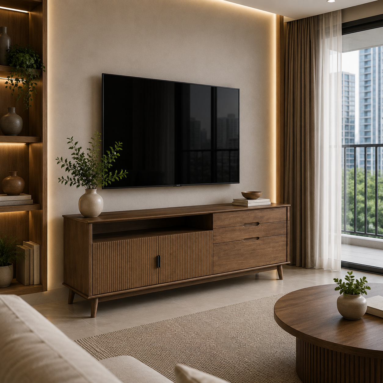Arlo Console by Wood Haven