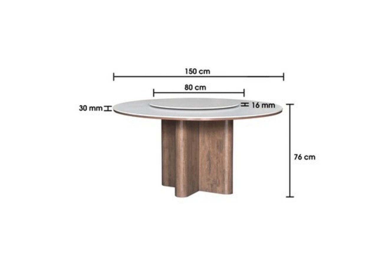 Celine Dining Table by Wood Haven