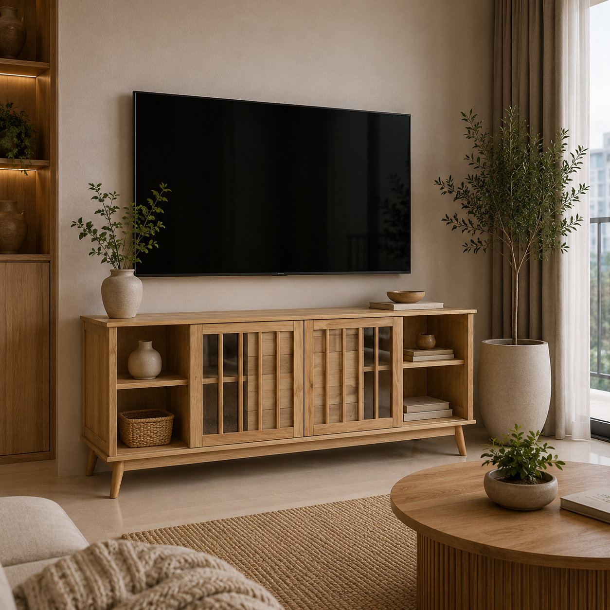 Linden Console by Wood Haven