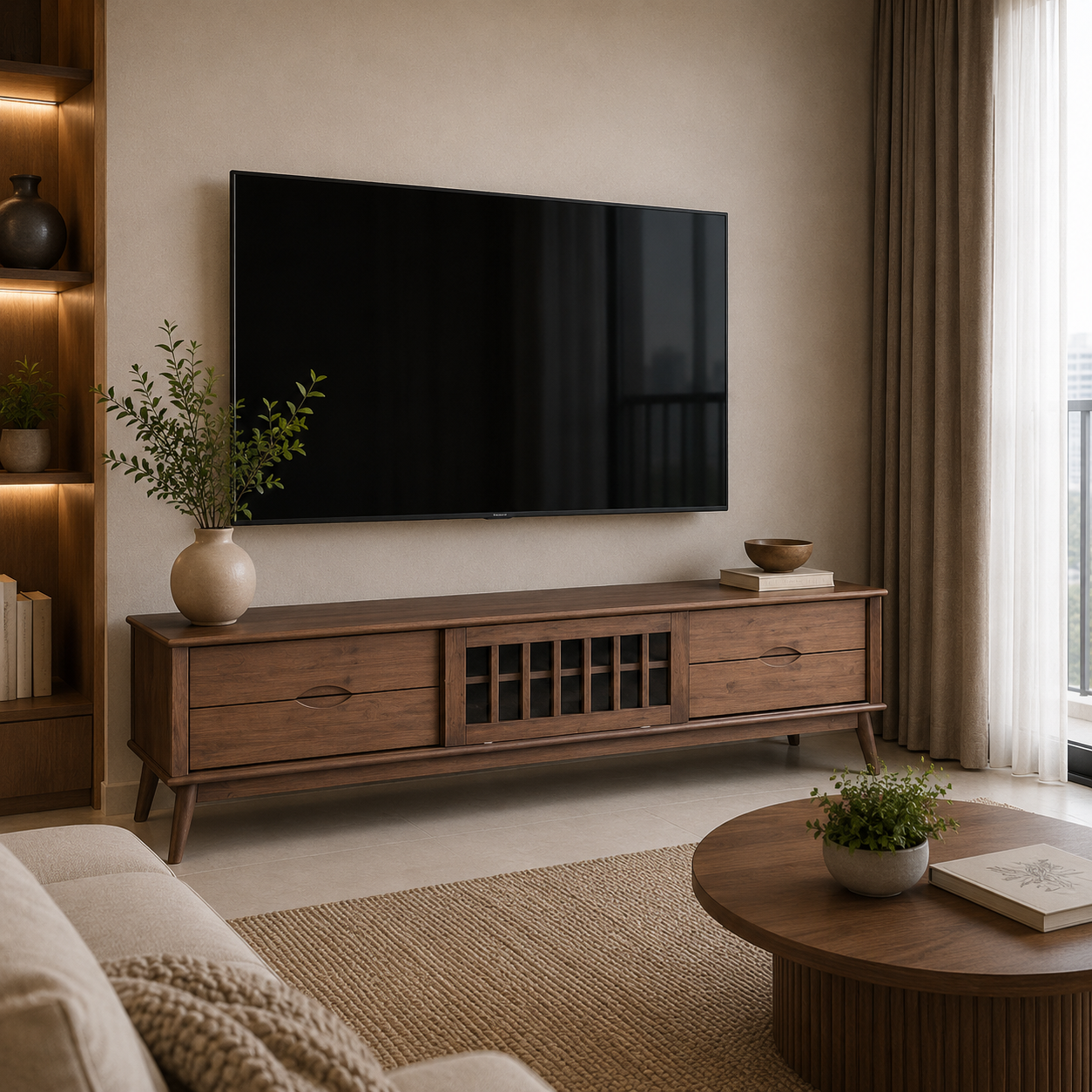 Alderline TV Cabinet by Wood Haven
