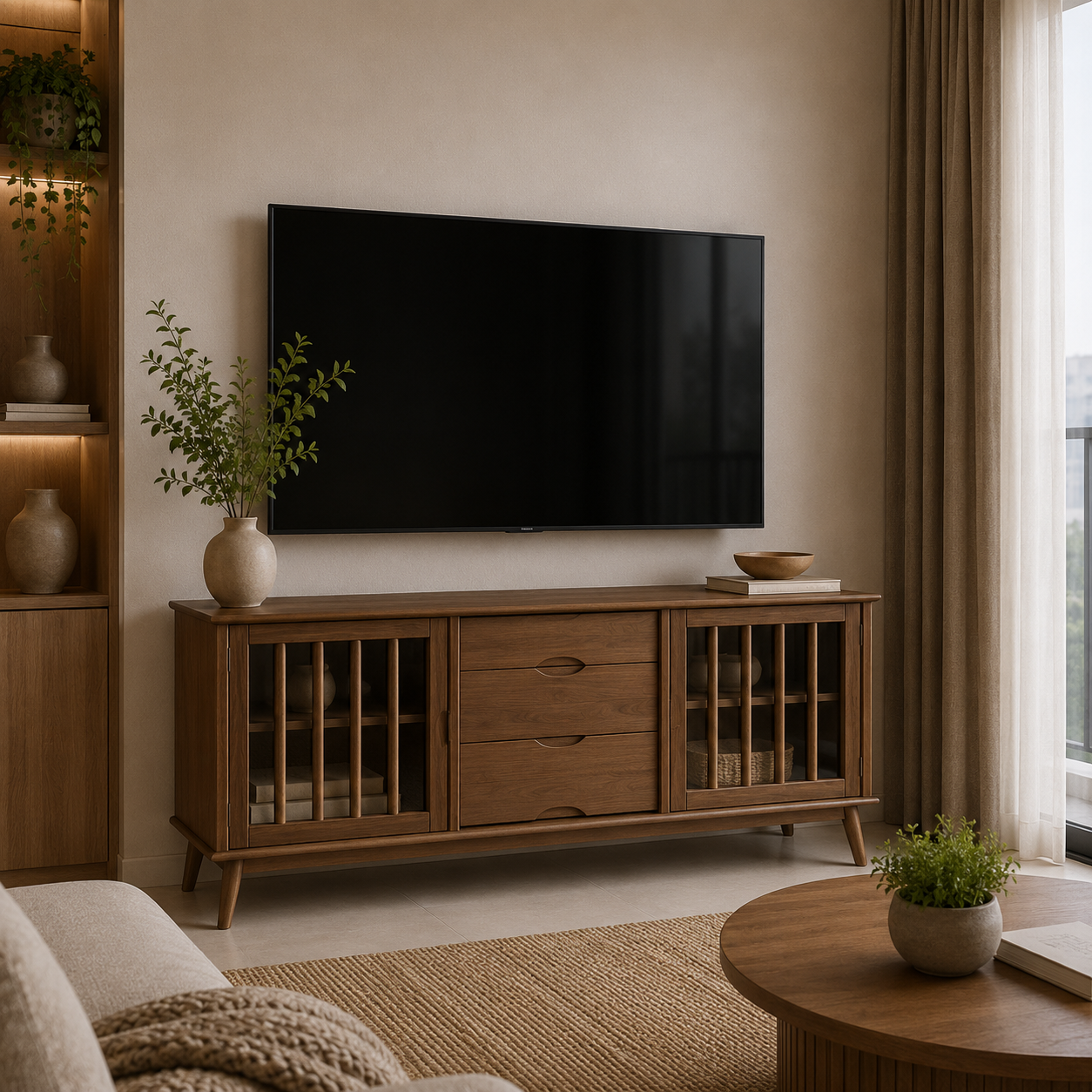 Alderline Console by Wood Haven