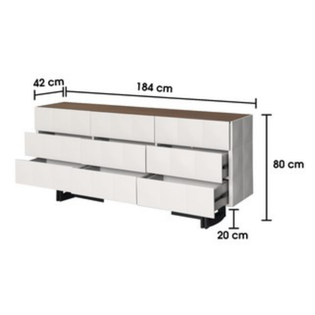 Ascend Console by Wood Haven