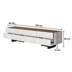 Ascend TV Cabinet by Wood Haven
