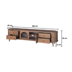 Aurelia TV Cabinet by Wood Haven