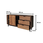 Nordica Console by Wood Haven