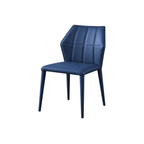 Blue chair on a white background