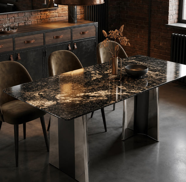 Luxury Stone Dining Set