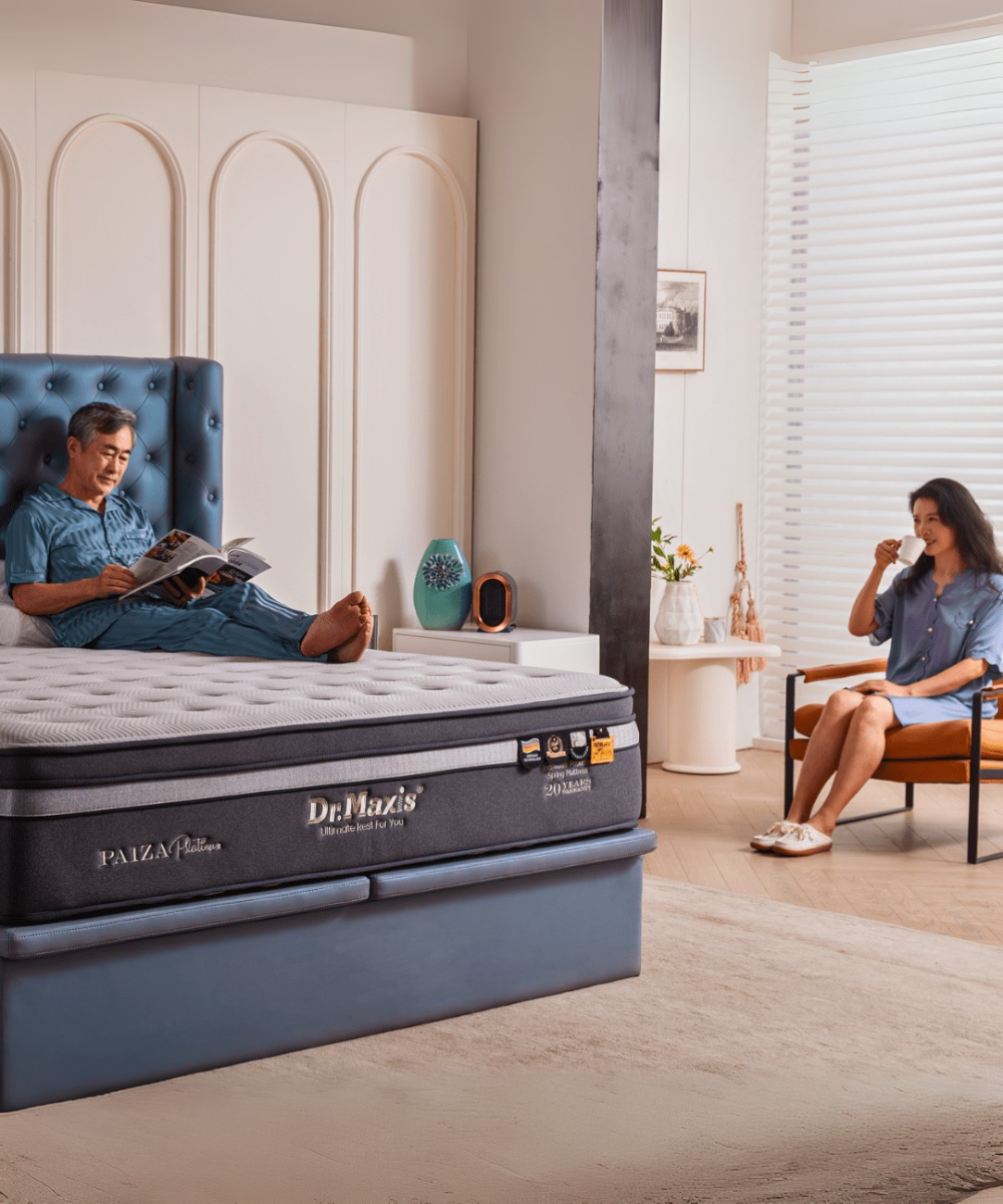 Dr. Maxis Paiza Platinum 14 Inch Pocketed Spring Mattress