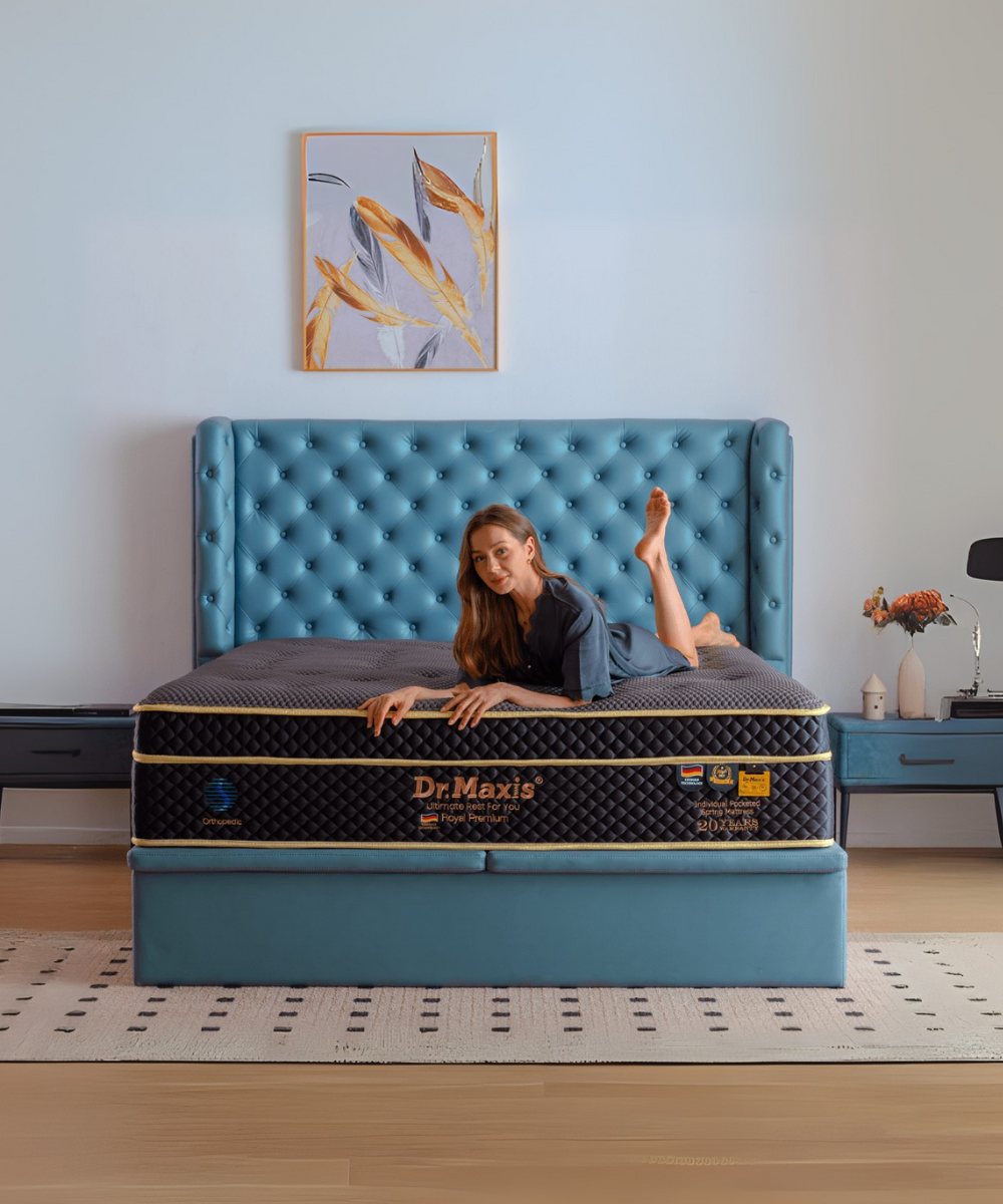 Dr.Maxis Royal Premium 16 Inch Pocketed Spring Mattress