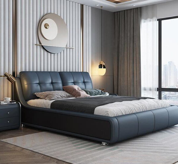 Seattle Modern Leather Bed Frame